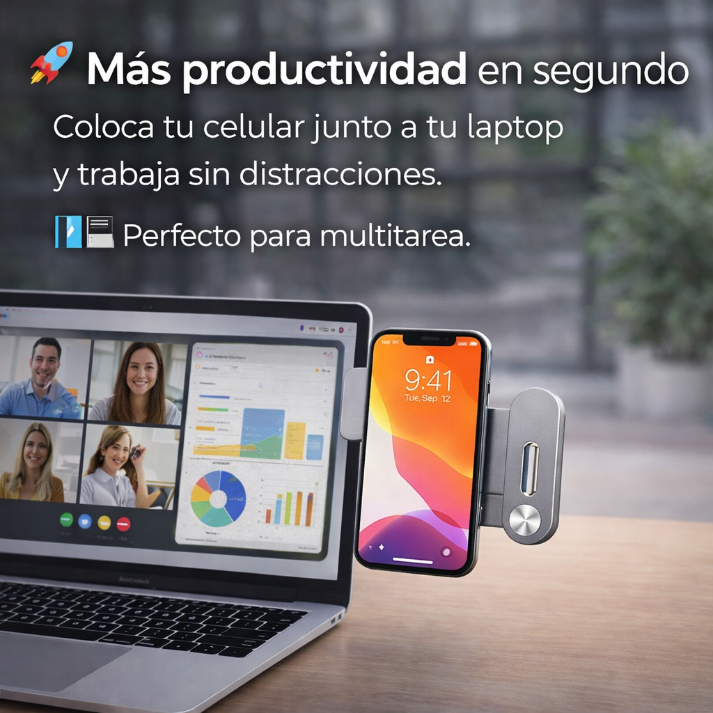 Soporte Magnético para Celular y Tablet