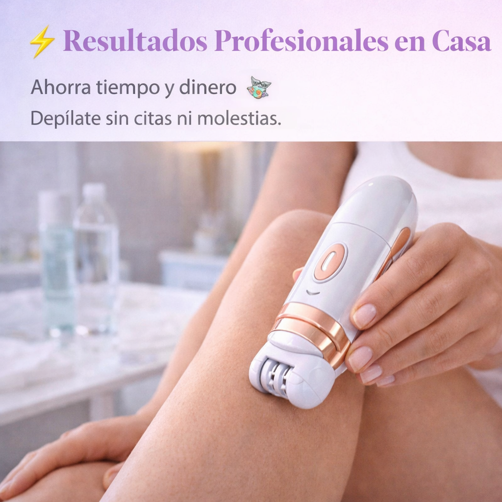 Depiladora 2 en 1 Sin Dolor