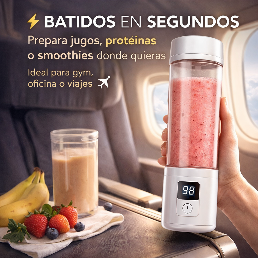 Mini Licuadora Portátil Recargable