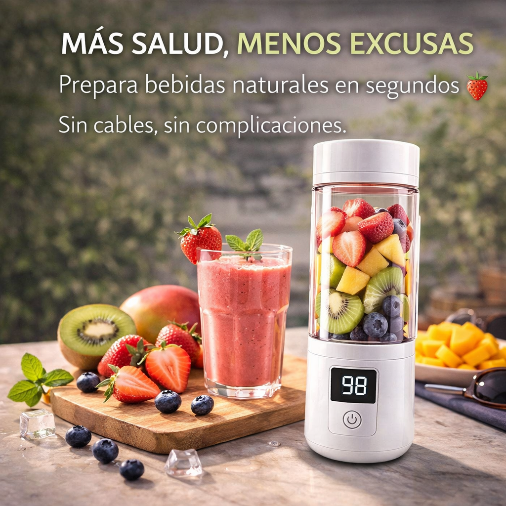 Mini Licuadora Portátil Recargable