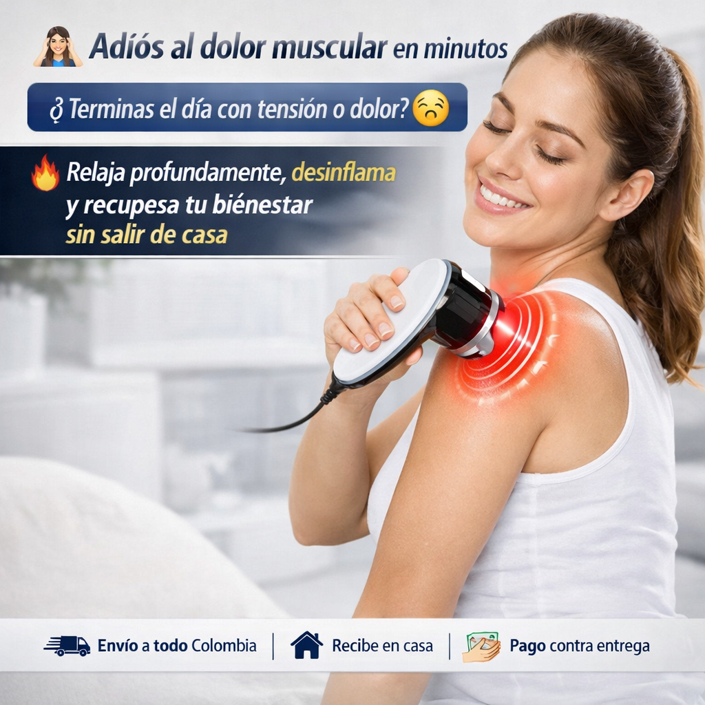 Masajeador Ultrasonido 3 en 1