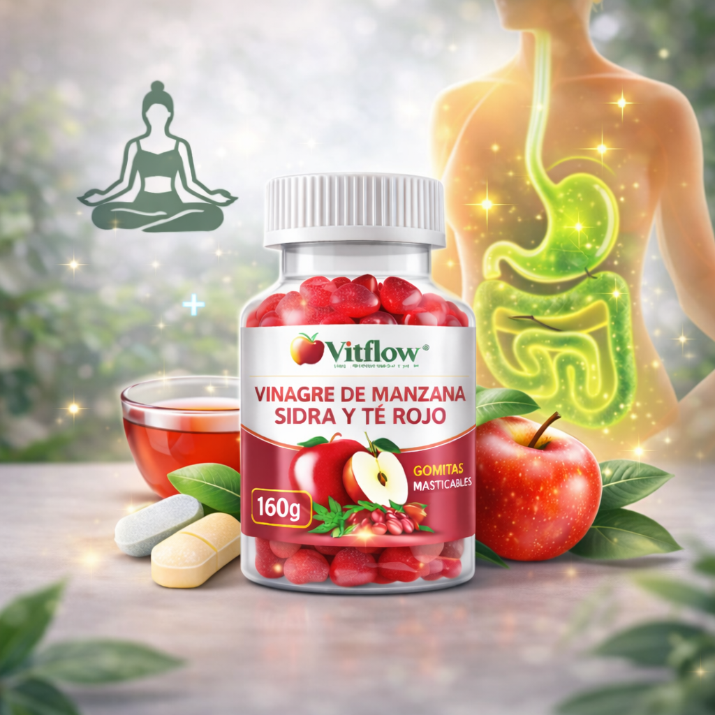 Gomitas Detox de Vinagre de Manzana