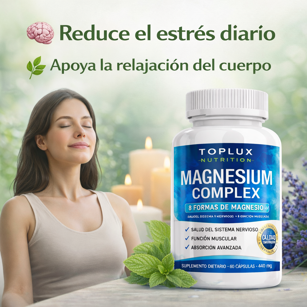Magnesium Complex – Energía y Bienestar