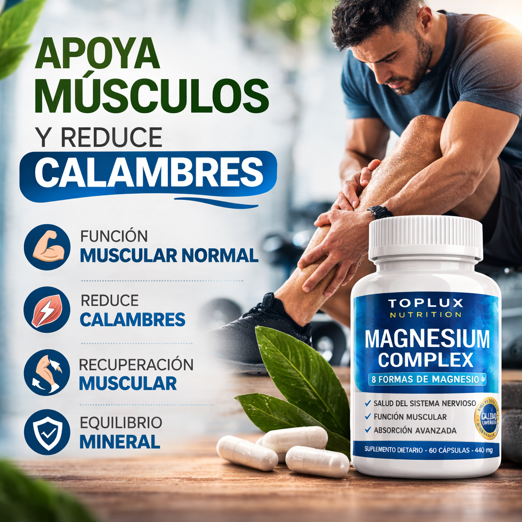 Magnesium Complex – Energía y Bienestar