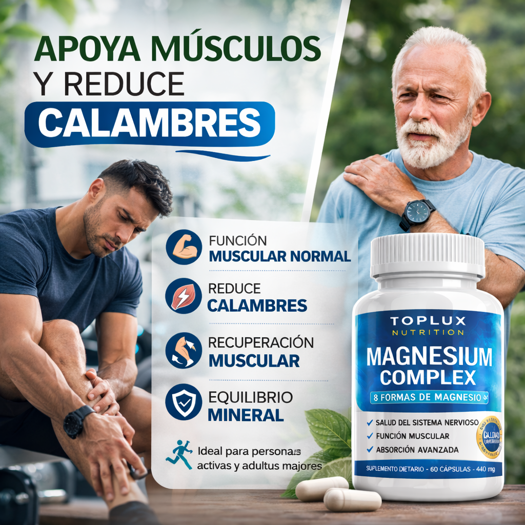 Magnesium Complex – Energía y Bienestar