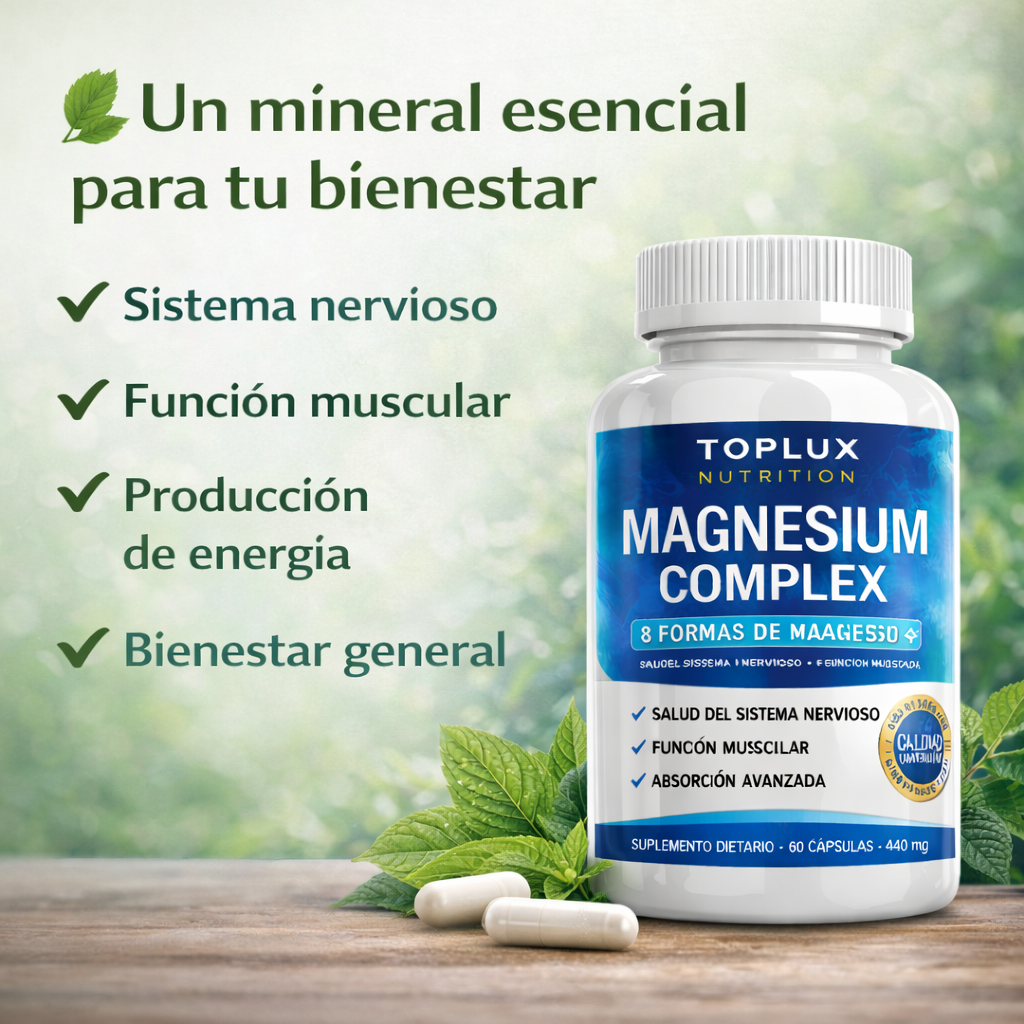 Magnesium Complex – Energía y Bienestar
