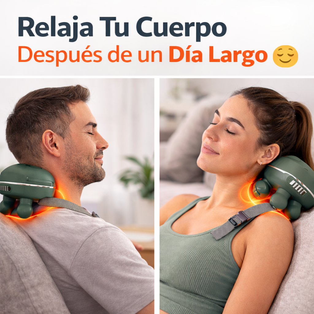 masajeador cervical y corporal