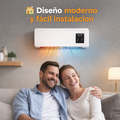 Calefactor Eléctrico 2 en 1 con Control Remoto