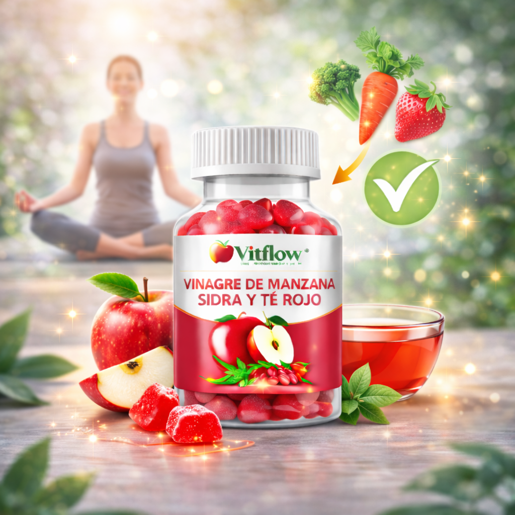 Gomitas Detox de Vinagre de Manzana