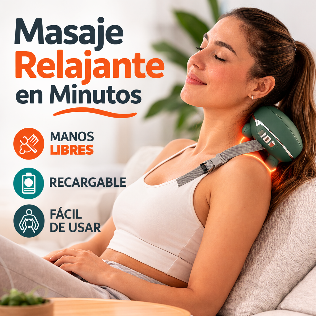 masajeador cervical y corporal